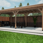 Douglas overkapping, 302 x 735 cm Verando, Pure